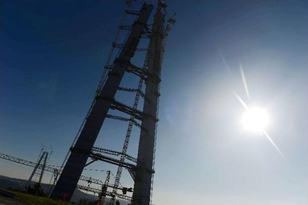 (&ouml;zel Haber) 3. K&ouml;pr&uuml; Kulelerinin Betonarme İşlemi Bitti