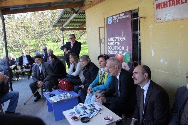 Fındıkta Verim İçin İmece Toplantıları Sürüyor