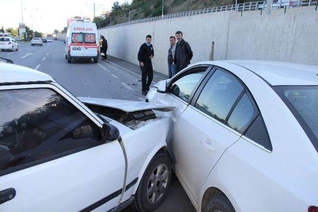 Samsun’da Trafik Kazası: 1 Yaralı