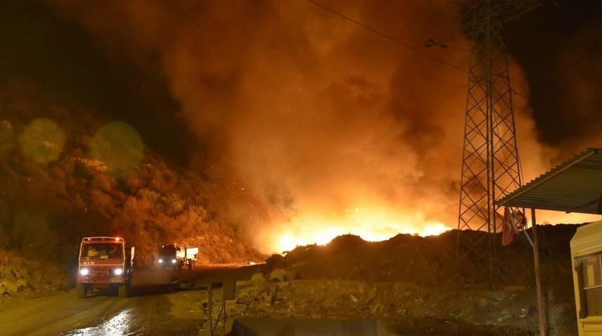Bodrum &Ccedil;&ouml;pl&uuml;ğ&uuml; Alevlere Teslim Oldu