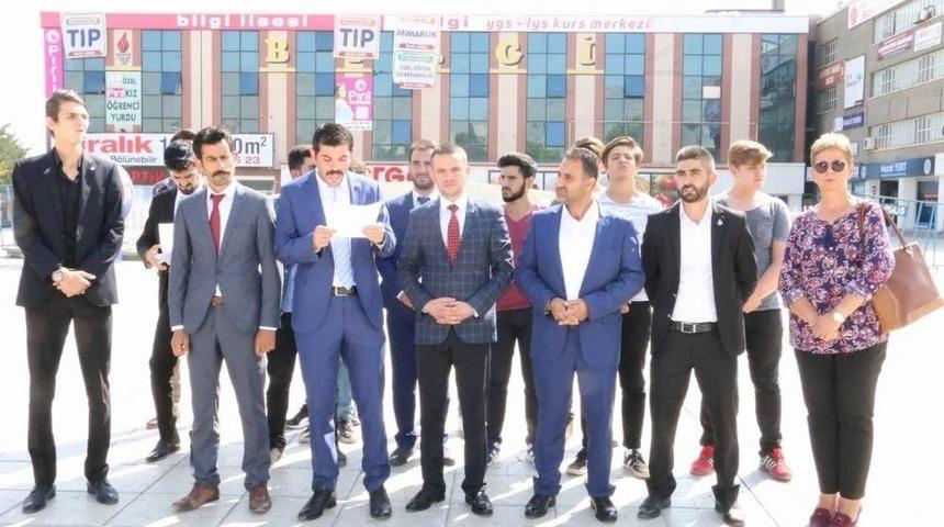 Alperen Ocaklarından Kerk&uuml;k Protestosu