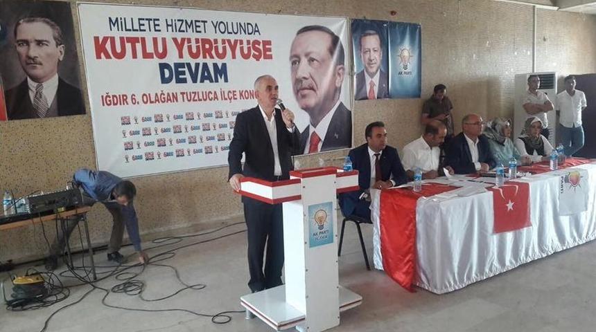 Ak Parti Tuzluca İl&ccedil;e Kongresi Yapıldı