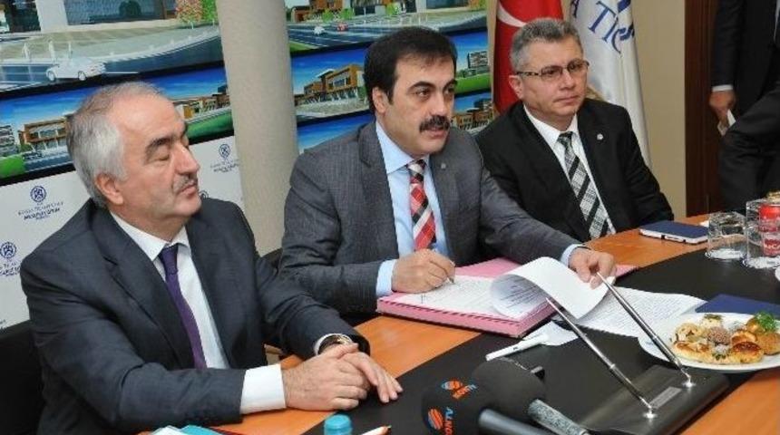 Mesleki Eğitim Merkezi Proje S&ouml;zleşmesi İmzalandı