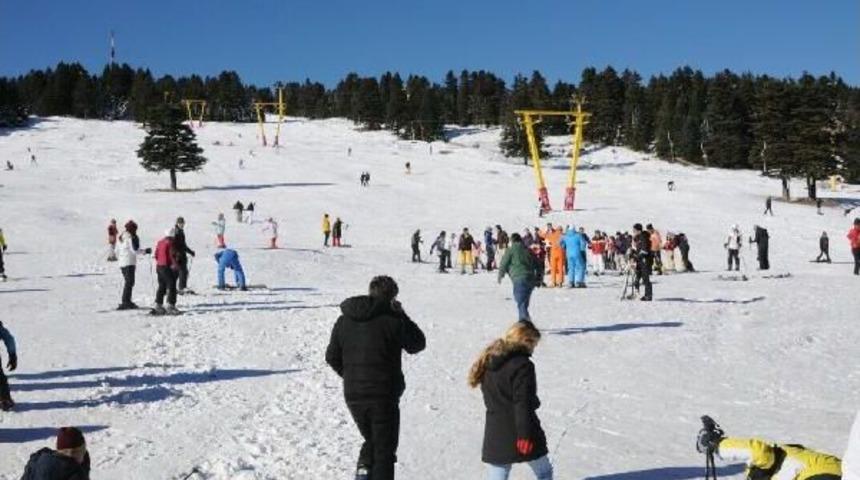 Uludağ Pistlerine G&uuml;n&uuml;birlik&ccedil;i &Ouml;nlemi