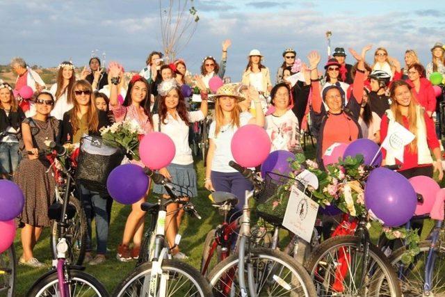 2. Tekirdağ S&uuml;sl&uuml; Kadınlar Bisiklet Turu Başlıyor 1