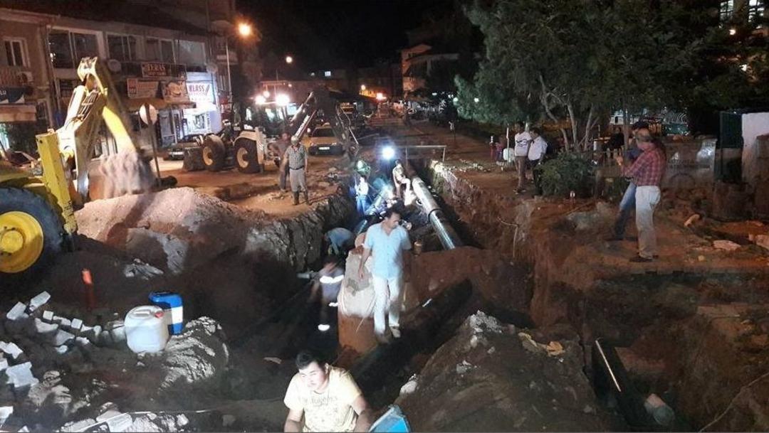 Simav&rsquo;da Jeotermal Ana Hatları Yenileniyor