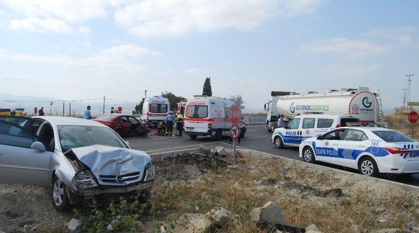 Tekirdağ&rsquo;da Trafik Kazası: 5 Yaralı