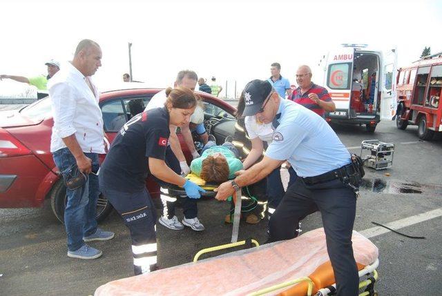 Tekirdağ’da Trafik Kazası: 5 Yaralı 1