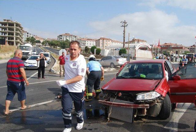 Tekirdağ’da Trafik Kazası: 5 Yaralı 2