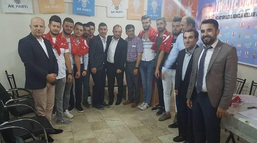 Ak Parti Pazaryeri İl&ccedil;e Gen&ccedil;lik Kolları Kongresi Ger&ccedil;ekleştirildi