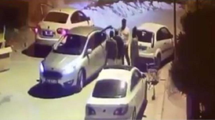 Başkentteki Cinayet Anı Kamerada