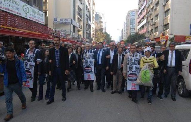 Chp Gençlik Kollarının Yürüyüşünde Gerginlik