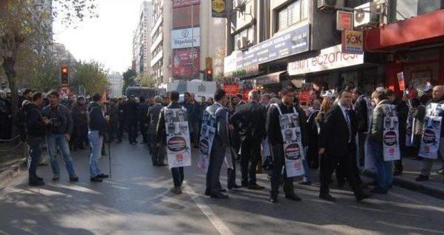 Chp Gençlik Kollarının Yürüyüşünde Gerginlik