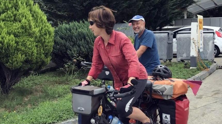 Alman &Ccedil;ift Bisikletle D&uuml;nyayı Turluyor