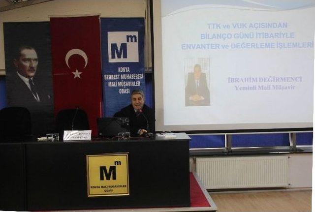 Konya Smmmo’dan Dönem Sonu İşlemleri Semineri