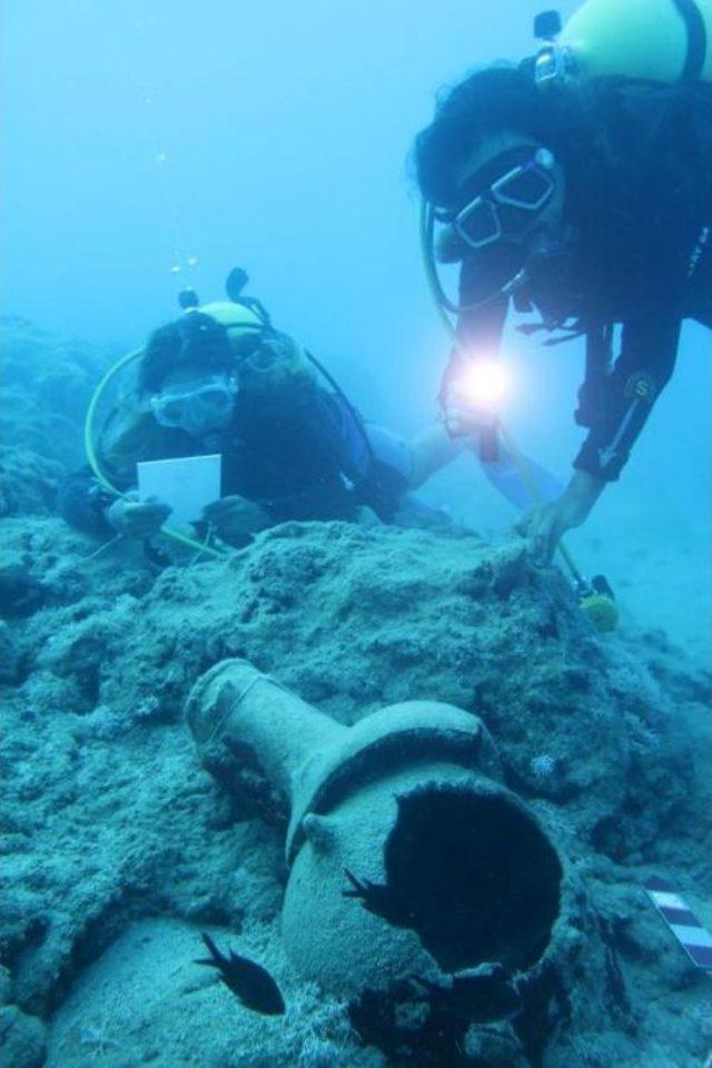 Mersin Kıyılarında 18 Antik Gemi Batığı Bulundu