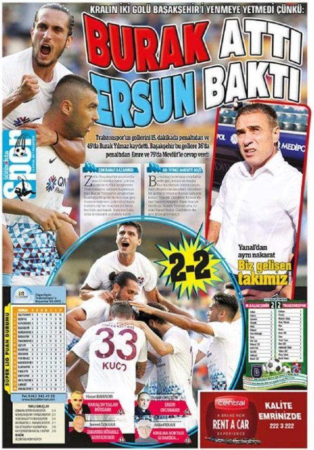 Trabzonspor’Da Hedefte Ersun Yanal Var