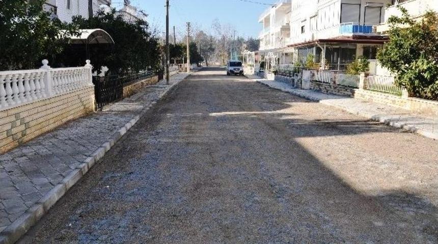 G&uuml;re&rsquo;de Yol &Ccedil;alışmaları Tamamlandı