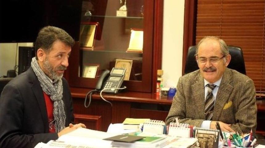 Harita M&uuml;hendislerinden Başkan B&uuml;y&uuml;kerşen&rsquo;e Ziyaret