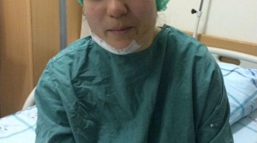 Boğazı Kesilen Kadın Kameralara Konuştu