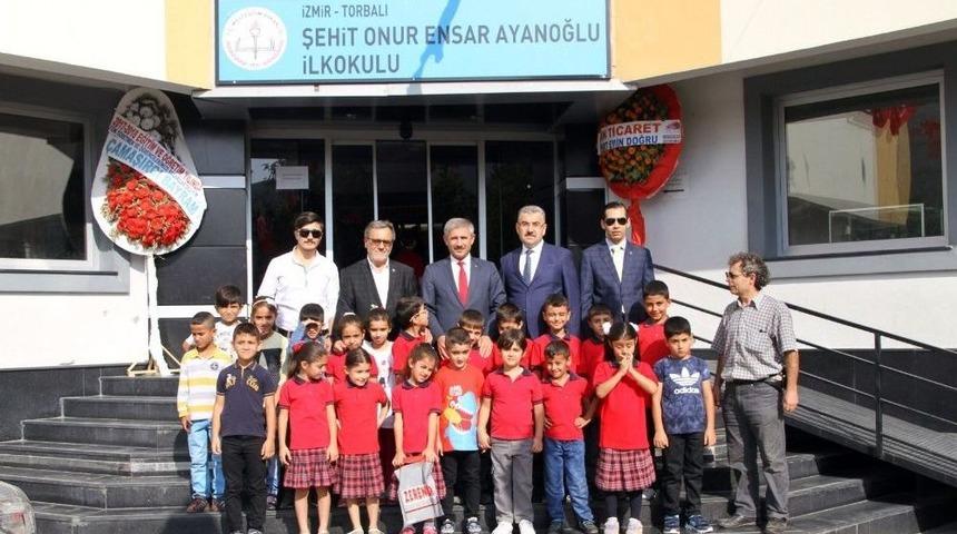 15 Temmuz Şehidinin Babası İle Gazi Kardeşi &Ouml;ğrencilerin Yanında