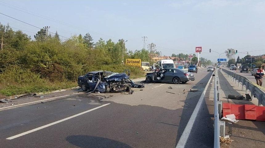 Bartın&rsquo;nda Trafik Kazası 1 &Ouml;l&uuml;
