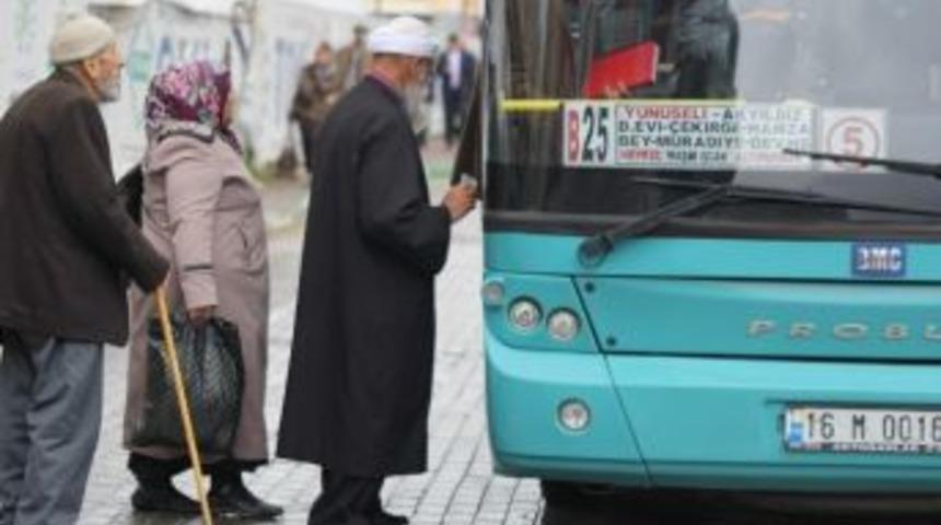 65 Yaş &Uuml;st&uuml;n&uuml; Otob&uuml;s&uuml;ne Almayana Ceza