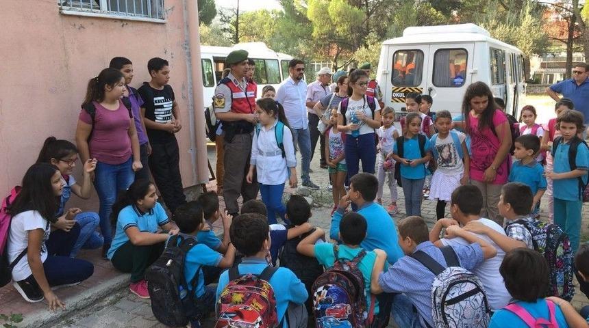 Jandarma Okul Servis Denetimleri Başladı