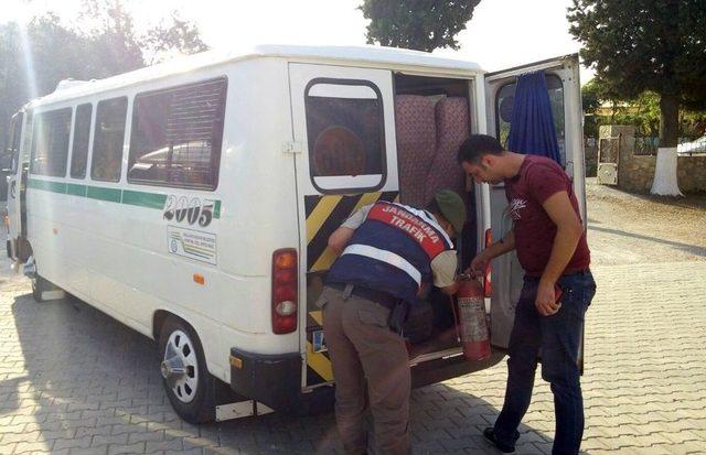 Jandarma Okul Servis Denetimleri Başladı 1