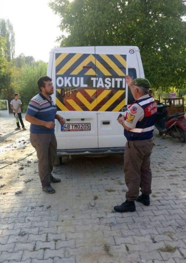 Jandarma Okul Servis Denetimleri Başladı 2