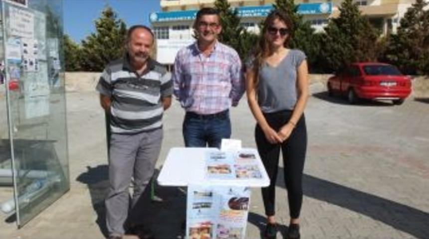 Pansiyoncular Kış İ&ccedil;in Stant A&ccedil;tılar