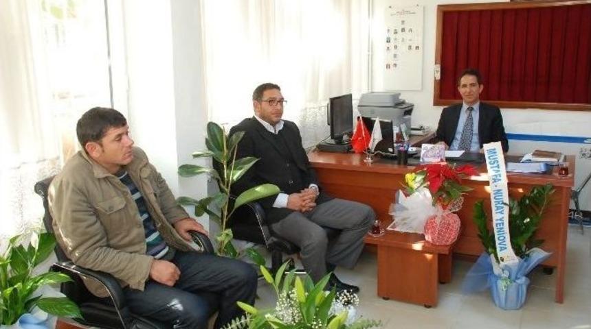 Didim 75 Gen&ccedil;lik&rsquo;ten Yeni Atanan İl&ccedil;e Tarım M&uuml;d&uuml;r&uuml;ne Ziyaret