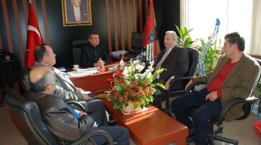 Kubali&ccedil; Ve Y&ouml;netiminden Emniyet M&uuml;d&uuml;r&uuml; Aytekin&rsquo;e Ziyaret