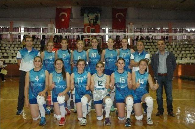 Merinos Bayan Voleybol Takımı Kendi Sahasında Elazığ Özel İdare Spor’u 3 - Yendi