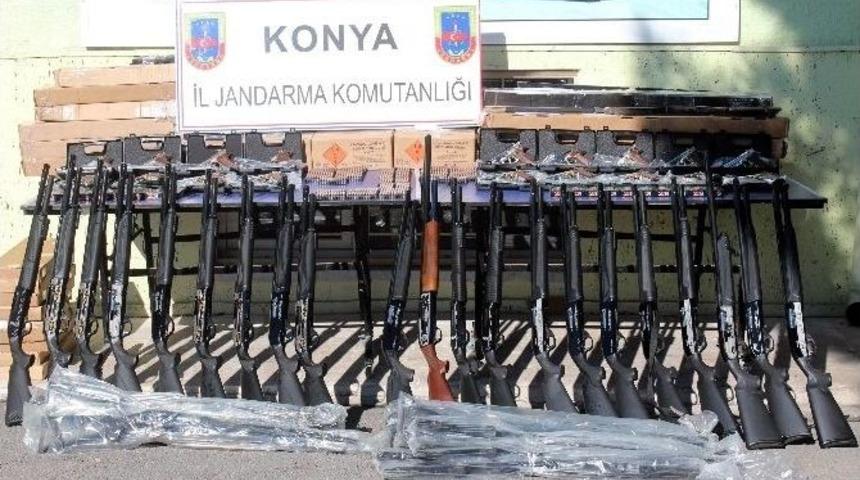 Faturasız Silah Sevkiyatı Jandarmaya Takıldı