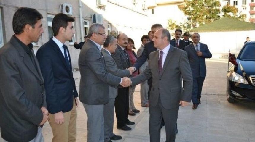 Vali &Ccedil;akacak, Kktc İ&ccedil;me Suyu Temin Proje &Ccedil;alışmalarını İnceledi