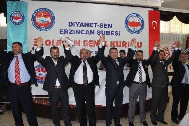 Diyanet-sen Erzincan Şubesinin 3.olağan Genel Kurulu Gerçekleştirildi