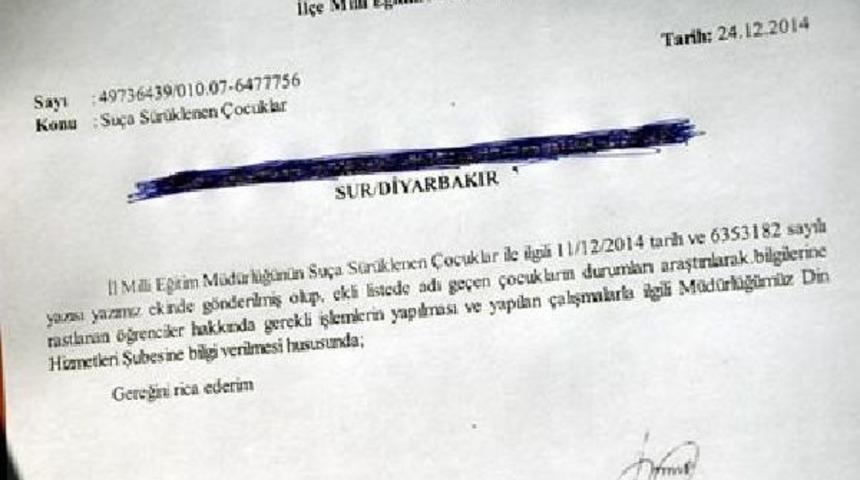 8 Ve 9 Yaşındaki &Ouml;ğrenciler De 'su&ccedil;a S&uuml;r&uuml;klenen &Ccedil;ocuklar' Listesinde