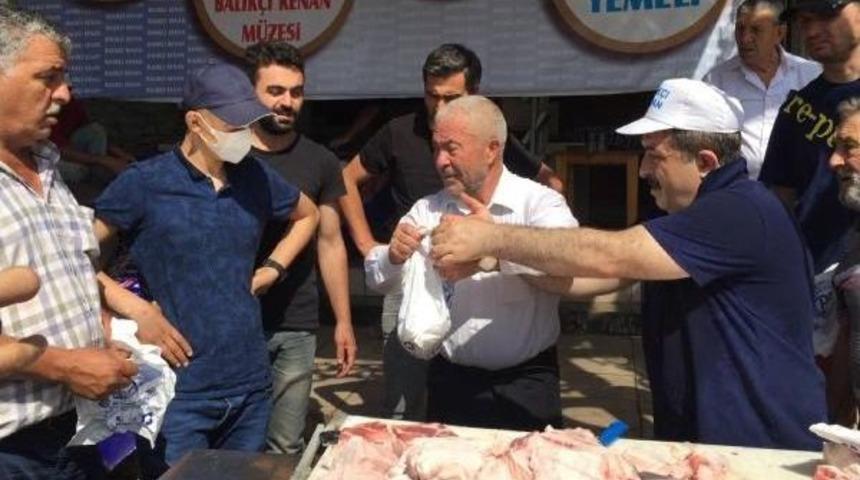 1.2 Tonluk K&ouml;pek Balığını Izgarada Pişirip Dağıttı