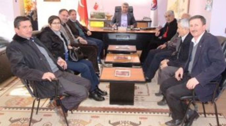 Kütahya İl Genel Meclisi Bütçe Plan Komisyonu Üyeleri Hisarcık’ta