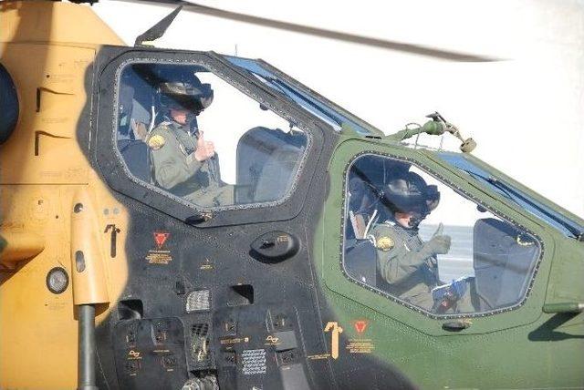 5 Atak Helikopteri Malatya’da