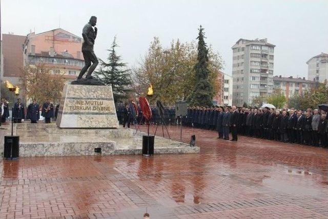 Kütahya’da 10 Kasım Törenleri