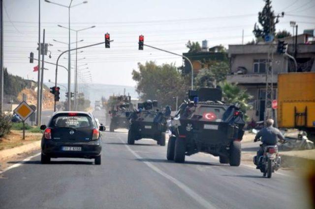 Hatay'da Askeri Araç Sevkiyatı