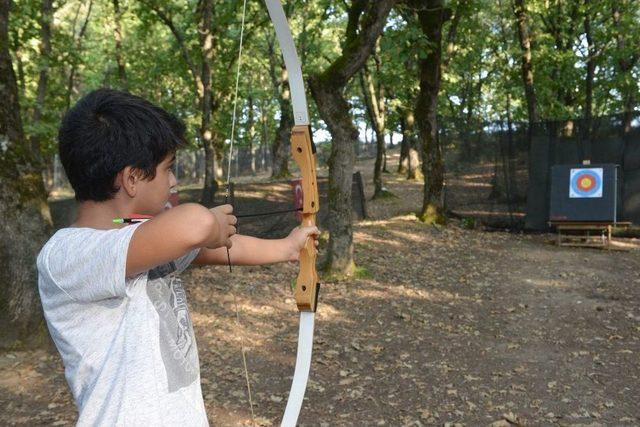 Anneler Ve Çocukları Birlikte Kampa Girdi