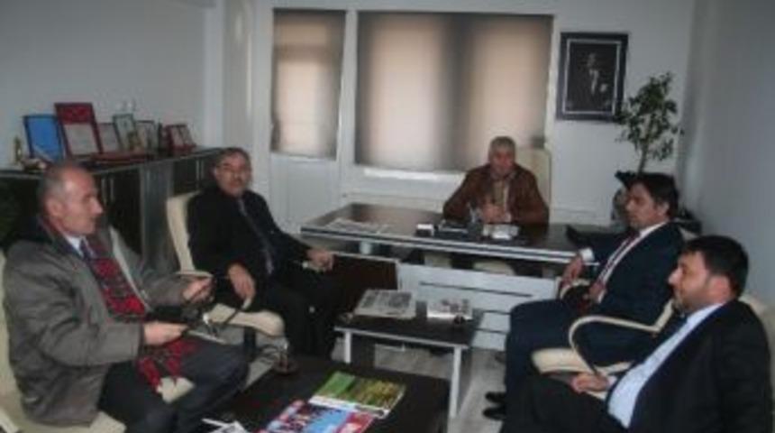 Kayseri Basın Yayın Enformasyon İl M&uuml;d&uuml;r&uuml; Uğurlu Ve Kayseri Gazeteciler Cemiyet Başkanı K&ouml;sedağ Nevşehir&rsquo;de