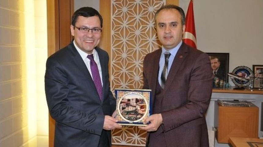 Tataristan Temsilcisinden Aktaş&rsquo;a Davet