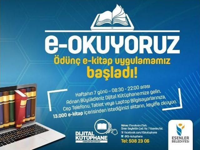 Esenler&rsquo;de &Ouml;d&uuml;n&ccedil; E - Kitap Uygulaması 1