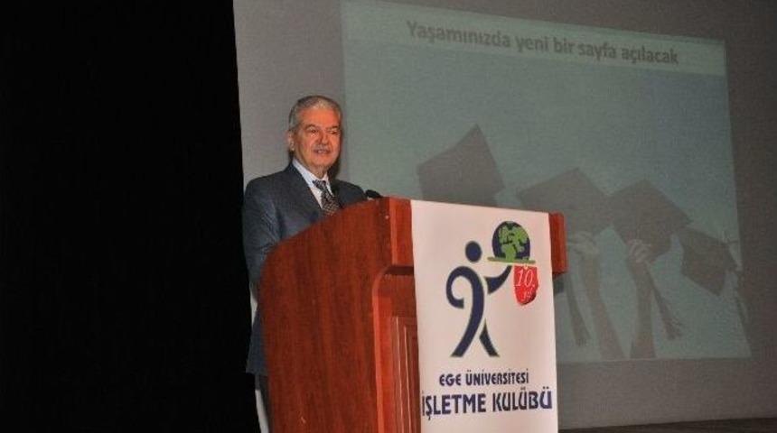 İzto Başkanı Demirtaş&rsquo;tan Gen&ccedil;lere Tavsiye!