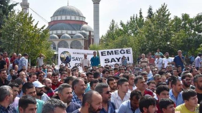 Konya'da Kayıt Dışı &Ccedil;alışan Sayacılardan Iş Bırakma Eylemi