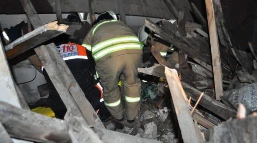 Tek Katlı Ev &Ccedil;&ouml;kt&uuml;: 1 Yaralı